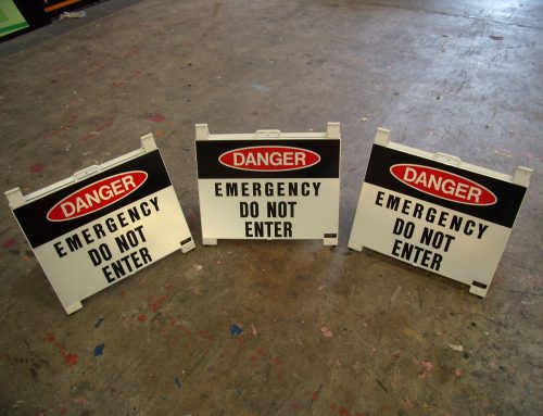 Small Danger Sign